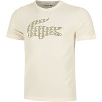 Lacoste Technical Capsule T-Shirt Herren in beige, Größe: XL von Lacoste