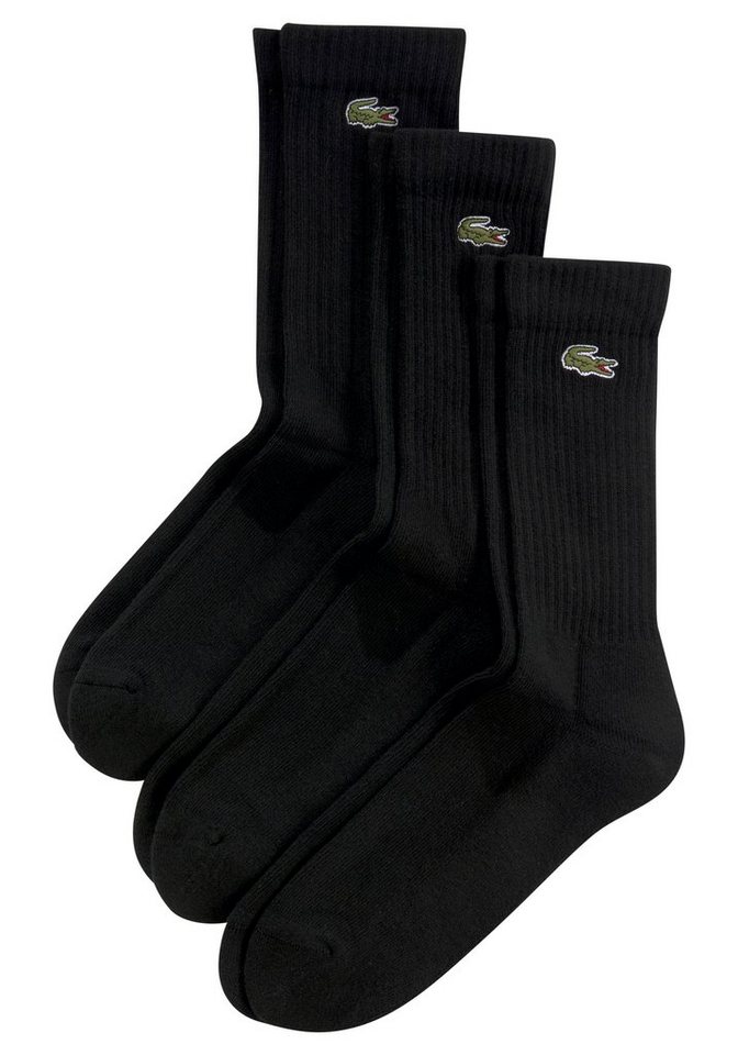 Lacoste Tennissocken (3-Paar) hochwertiger Baumwollmix, hoher Komfort und Langlebigkeit Lacoste Tennissocken (3-Paar) hochwertiger Baumwollmix, hoher Komfort und Langlebigkeit von Lacoste
