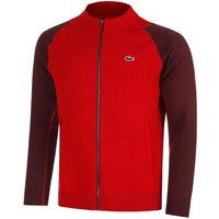 Lacoste Trainingsjacke Herren in rot, Größe: M von Lacoste