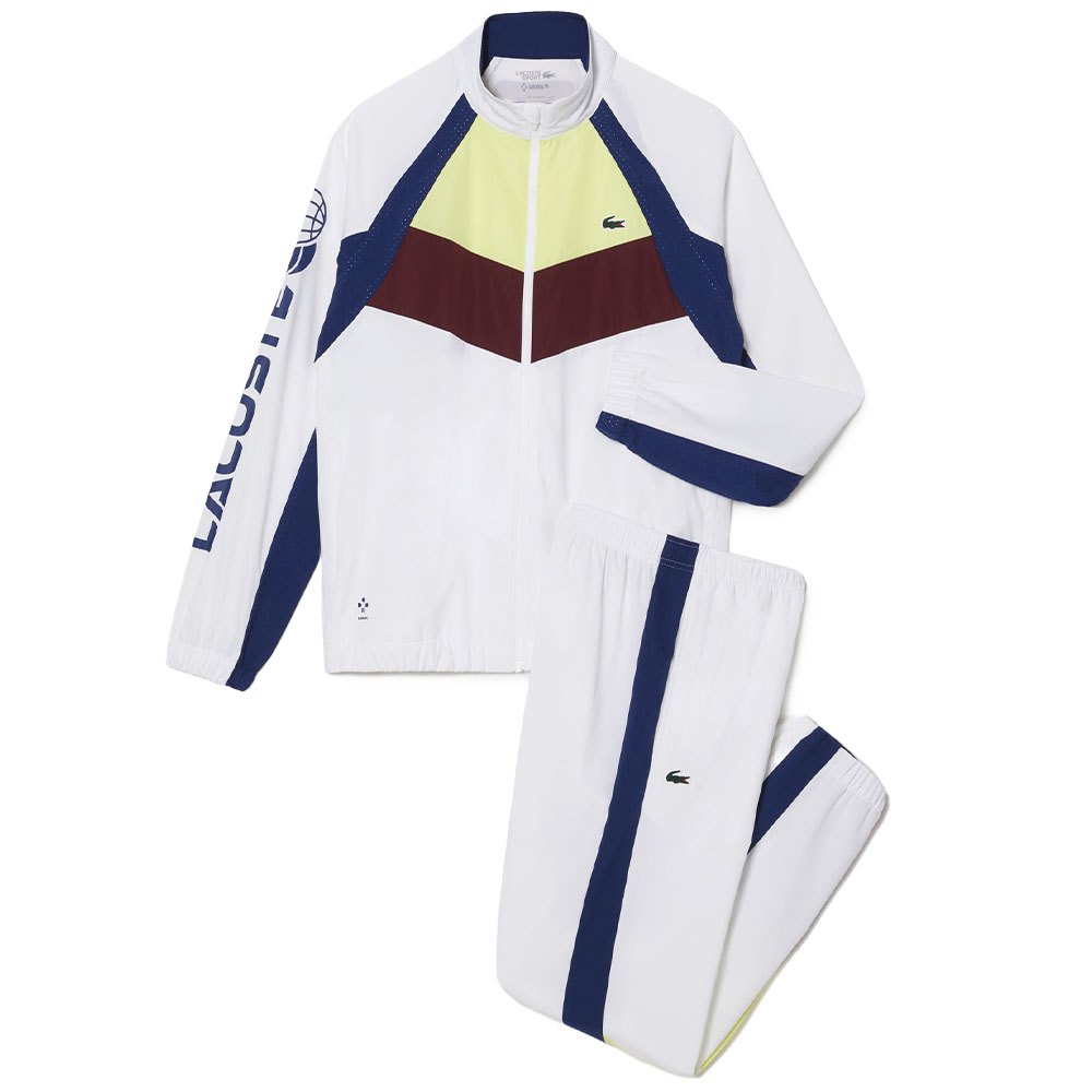 Lacoste Wh1789-00 Tracksuit Weiß M Mann von Lacoste