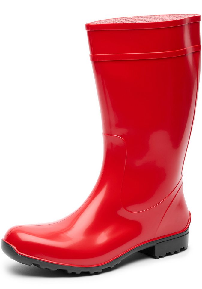 Ladeheid lange Regenstiefel für Frauen LA-967 Gummistiefel Damen hoch und robust von Ladeheid