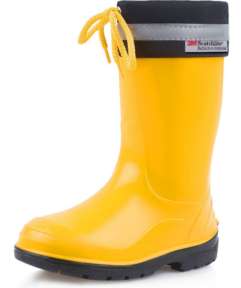 Ladeheid lange Regenschuhe für Mädchen und Jungen LA-972 Gummistiefel Kinder mit Stulpe zum Schnüren Ladeheid lange Regenschuhe für Mädchen und Jungen LA-972 Gummistiefel Kinder mit Stulpe zum Schnüren von Ladeheid