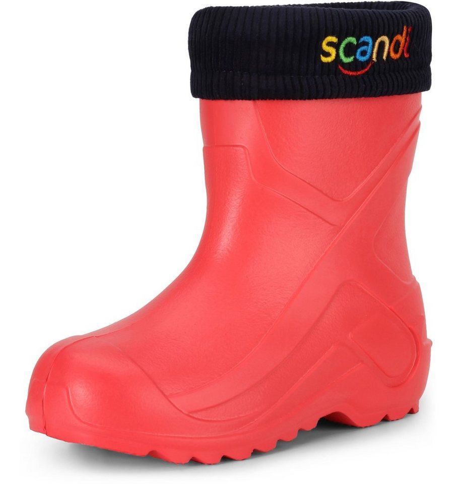 Ladeheid Kinder federleichte EVA Thermo Gummistiefel gefüttert LA-763 Gummistiefel von Ladeheid