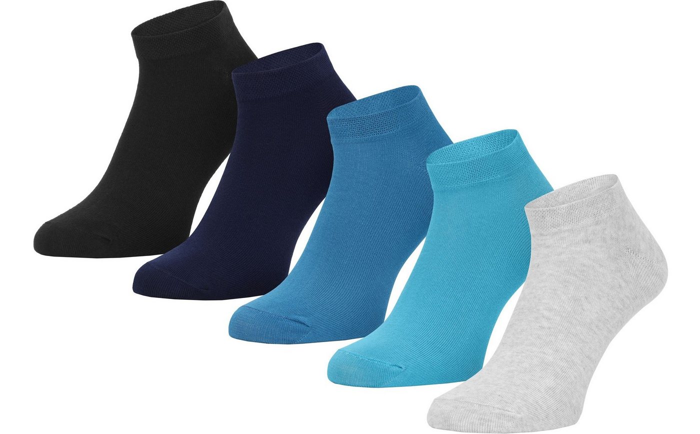 Ladeheid Socken Damen und Herren 5er 10er Pack Sneaker Socken AT004 Ladeheid Socken Damen und Herren 5er 10er Pack Sneaker Socken AT004 von Ladeheid