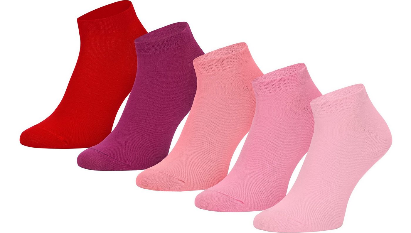 Ladeheid Socken Damen und Herren 5er 10er Pack Sneaker Socken AT004 Ladeheid Socken Damen und Herren 5er 10er Pack Sneaker Socken AT004 von Ladeheid