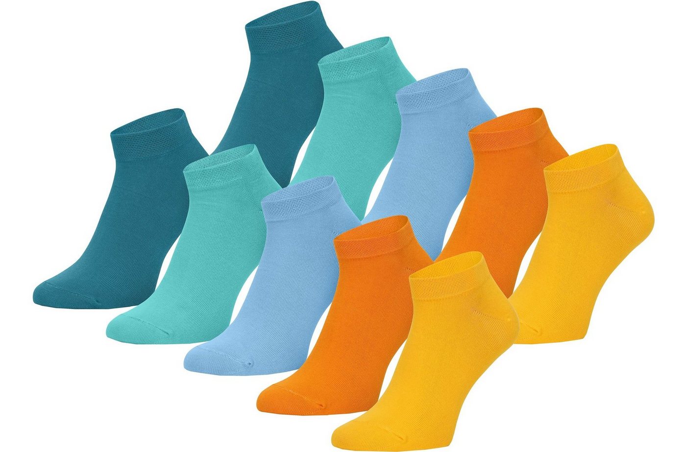 Ladeheid Socken Damen und Herren 5er 10er Pack Sneaker Socken AT004 Ladeheid Socken Damen und Herren 5er 10er Pack Sneaker Socken AT004 von Ladeheid