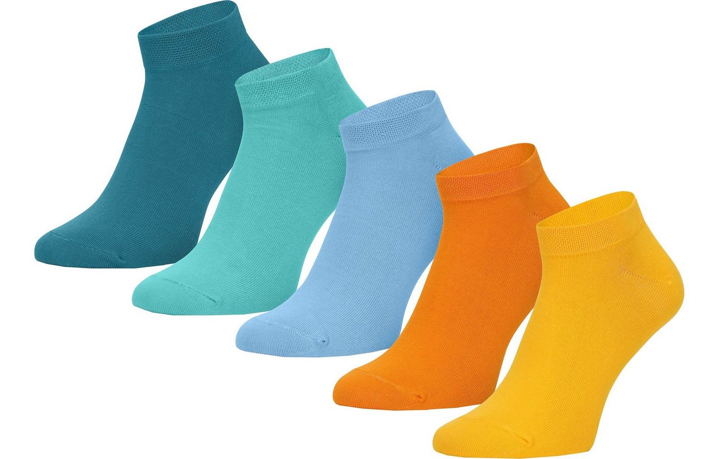 Ladeheid Socken Damen und Herren 5er 10er Pack Sneaker Socken AT004 Ladeheid Socken Damen und Herren 5er 10er Pack Sneaker Socken AT004 von Ladeheid