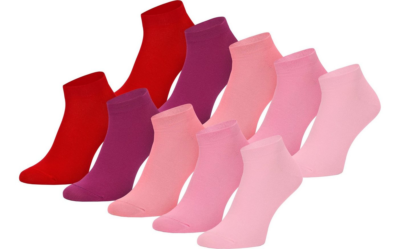 Ladeheid Socken Damen und Herren 5er 10er Pack Sneaker Socken AT004 Ladeheid Socken Damen und Herren 5er 10er Pack Sneaker Socken AT004 von Ladeheid
