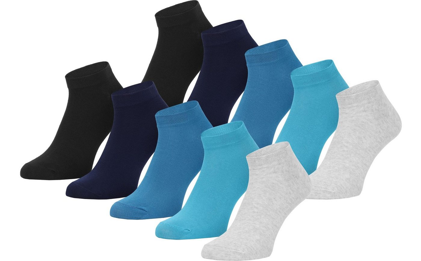 Ladeheid Socken Damen und Herren 5er 10er Pack Sneaker Socken AT004 Ladeheid Socken Damen und Herren 5er 10er Pack Sneaker Socken AT004 von Ladeheid