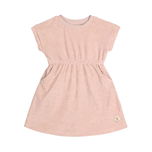 Lässig Frottee Kleid Kinder Terry wear 2022 (Powder pink, 86/92 13-24 Monate) von LÄSSIG