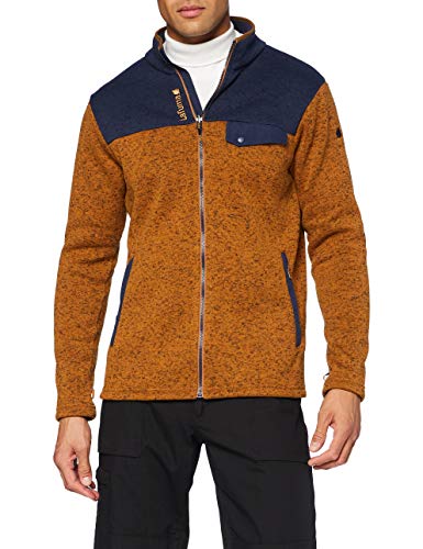 Lafuma Herren Cloudy F-Zip M Fleecejacke, Cognac/Eclipse Blue, S Lafuma Herren Cloudy F-Zip M Fleecejacke, Cognac/Eclipse Blue, S von Lafuma