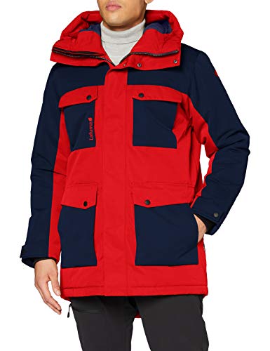 Lafuma Herren Lapland Warm Parka M Jacke, Vibrant Red/Eclipse Blue, S von Lafuma