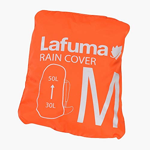 Lafuma - Rain Cover M - Regenhülle - Für Rucksäcke von 30 bis 50 L - Trekking, Wandern - Orange von Lafuma