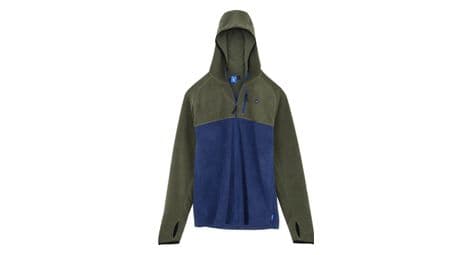 lagoped phantom hoodie khaki unisex technisches fleece von Lagoped