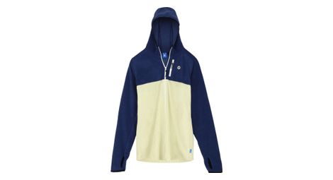 technisches fleece lagoped phantom hoodie blau weis unisex technisches fleece lagoped phantom hoodie blau weis unisex von Lagoped