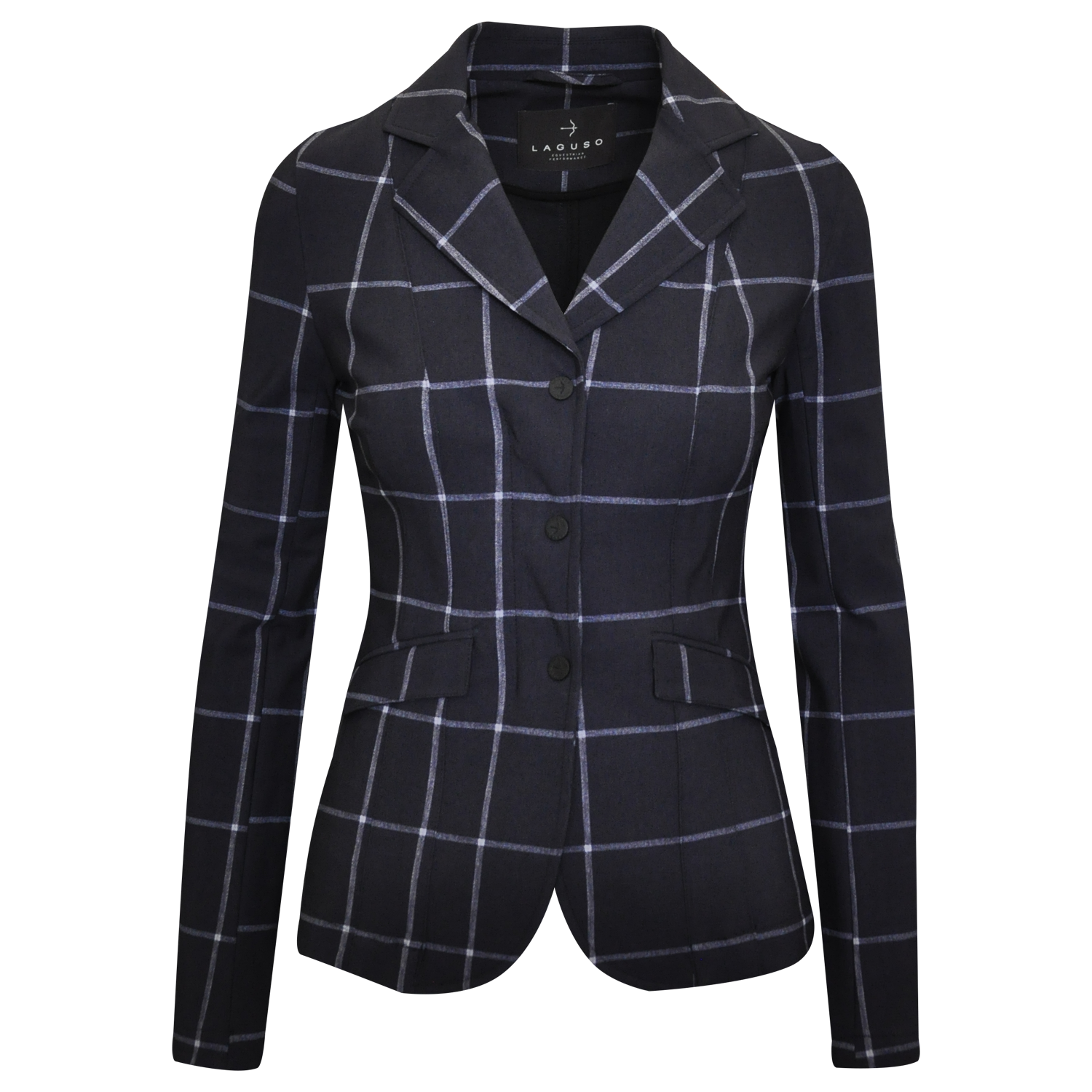 Jacket "Jane Bonded" Navy Check Jacket "Jane Bonded" Navy Check von Laguso