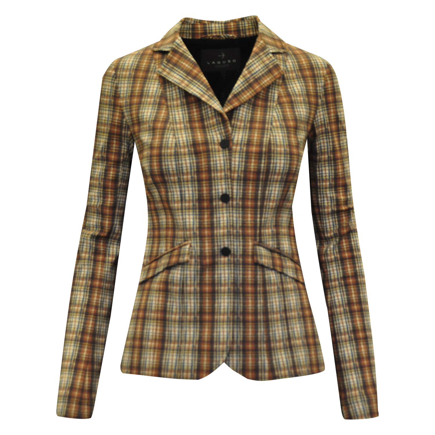 Jacket "Jane Tec Midi" Check Browns Jacket "Jane Tec Midi" Check Browns von Laguso