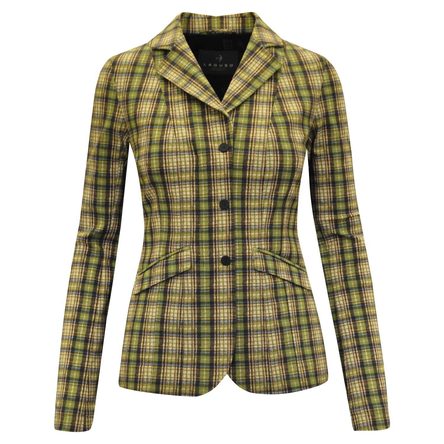 Jacket "Jane Tec Midi" Check Greens Jacket "Jane Tec Midi" Check Greens von Laguso