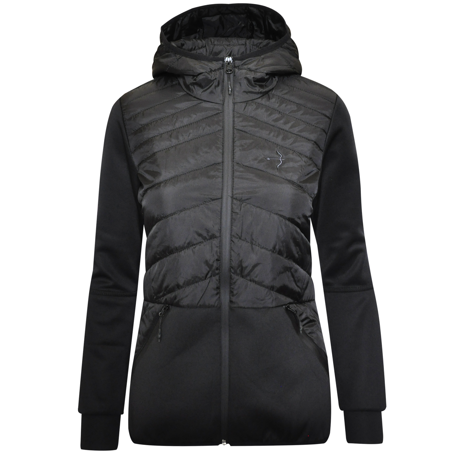 Padded Softshell Jacke "Colina" Nero von Laguso