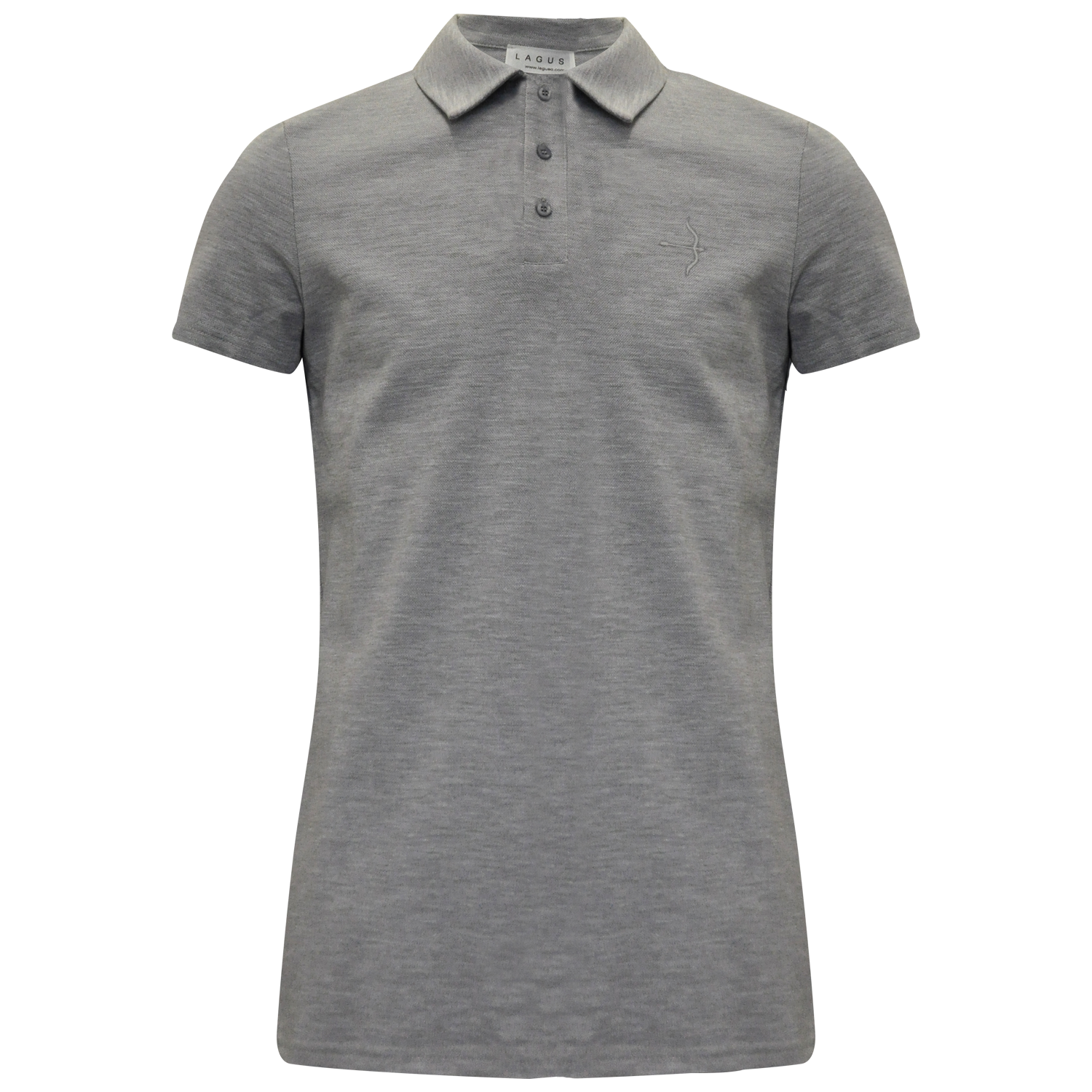 Poloshirt Philip Flock Greymelange Poloshirt Philip Flock Greymelange von Laguso
