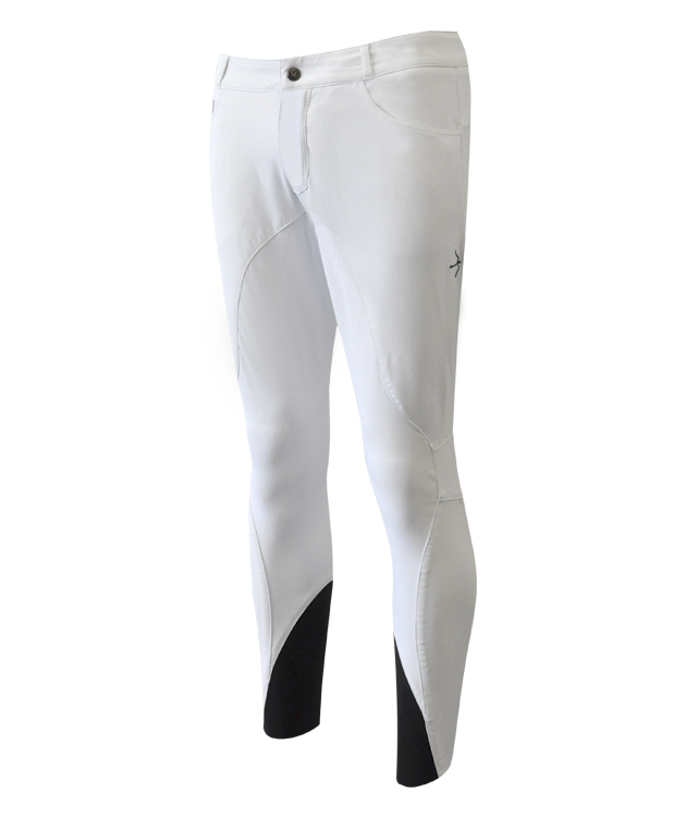 Reithose "Henry Grip Memory" White Reithose "Henry Grip Memory" White von Laguso