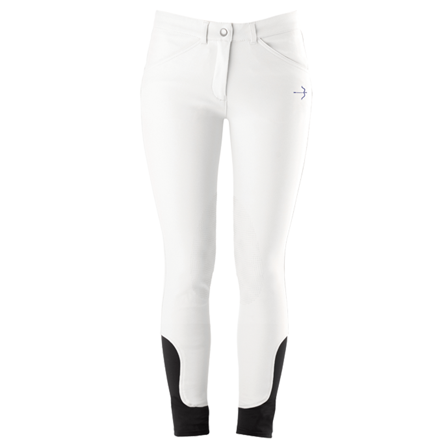 Reithose "Laura Grip Memory" White von Laguso