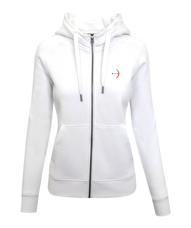 Sweatjacke "Steph" White Sweatjacke "Steph" White von Laguso