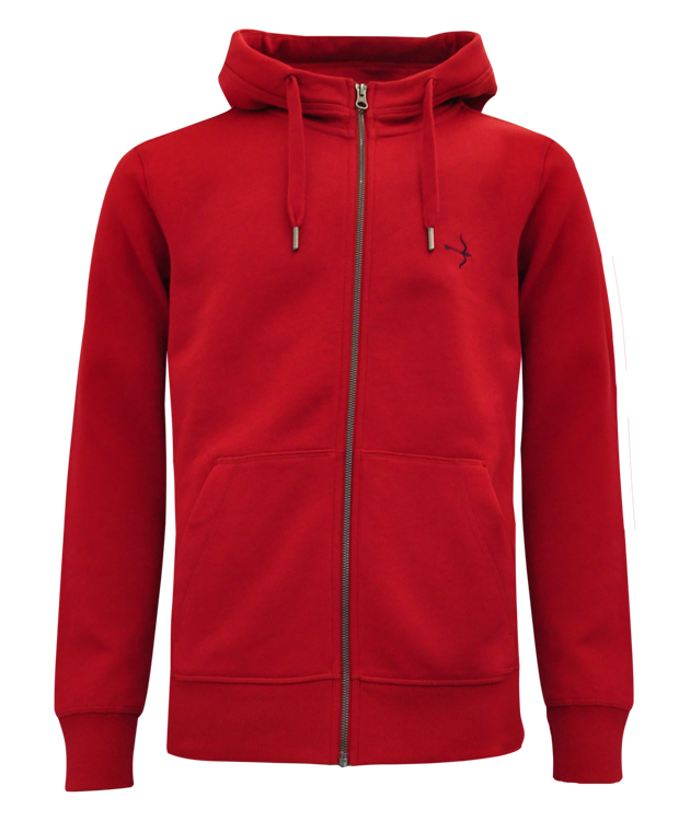 Sweatjacke "Steve" Red von Laguso