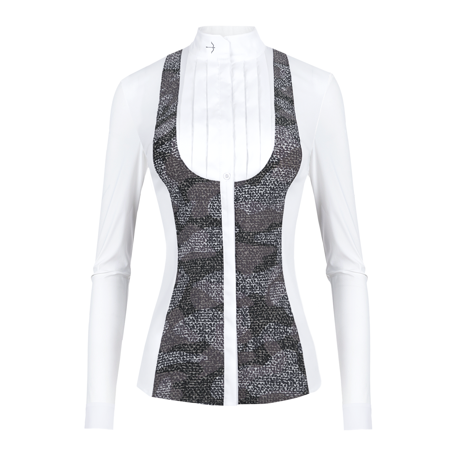Turnierbluse "Laila" Camouflage Grey Turnierbluse "Laila" Camouflage Grey von Laguso