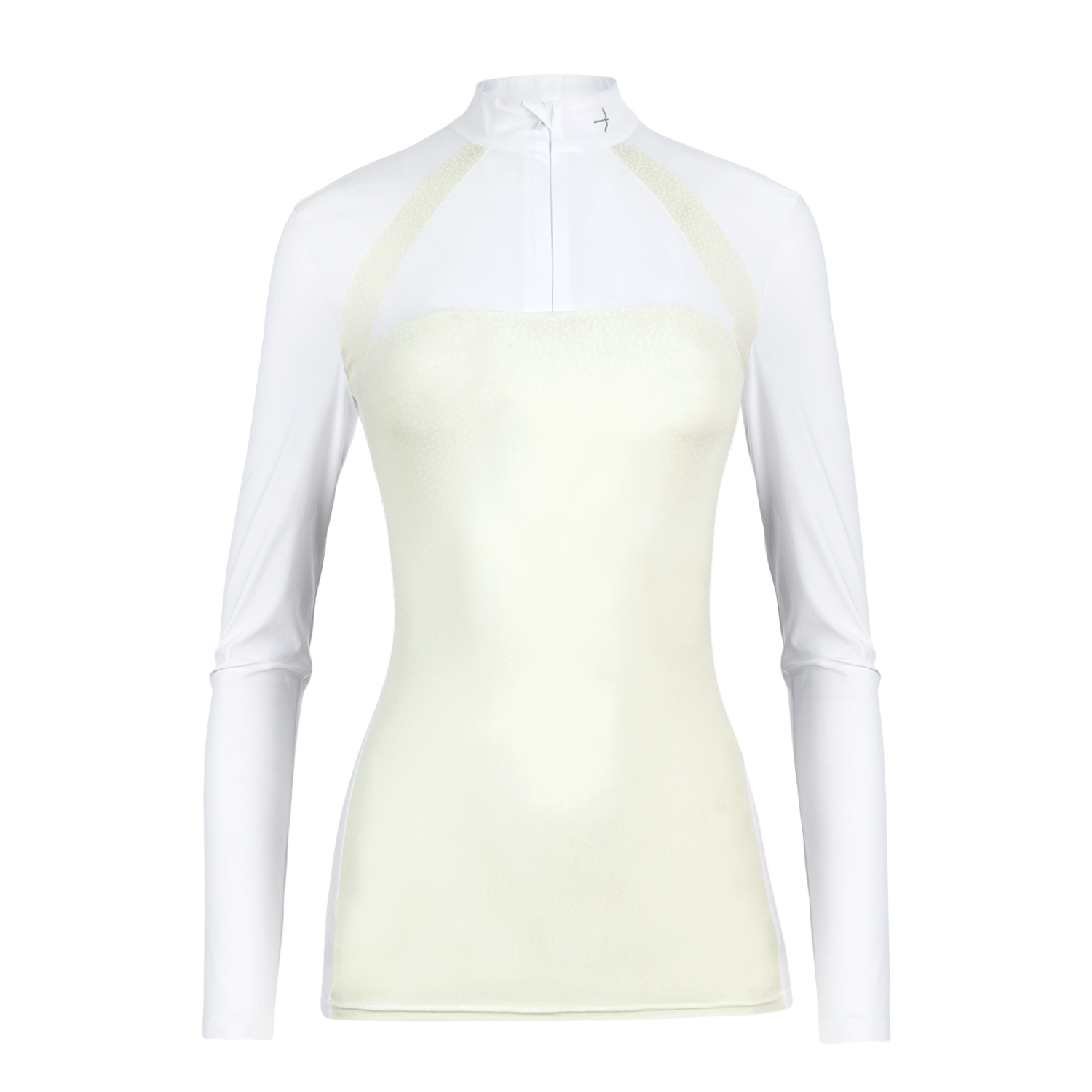 Turniershirt "Beverly" Leavedots Creme Turniershirt "Beverly" Leavedots Creme von Laguso
