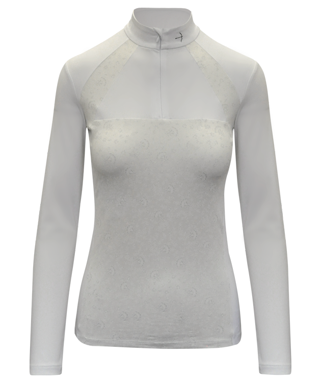 Turniershirt "Beverly" Minimal White von Laguso