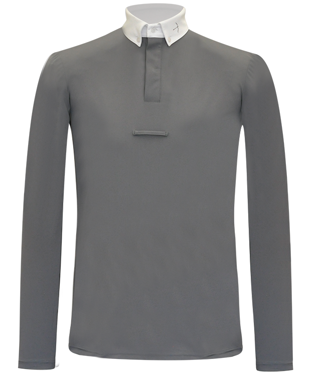 Turniershirt "Logan" Dark Grey Turniershirt "Logan" Dark Grey von Laguso