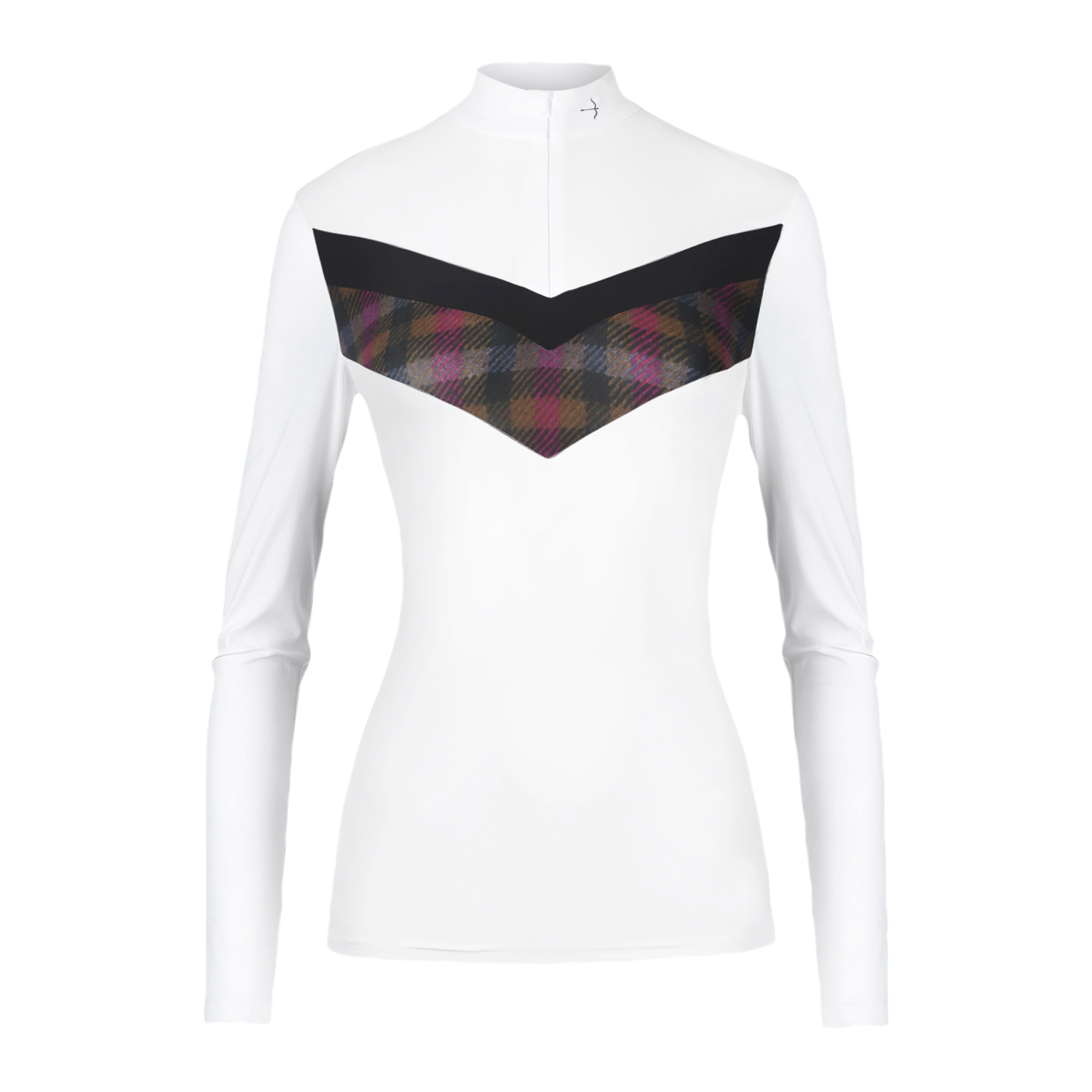 Turniershirt "Vivien" Fuchsia Check Turniershirt "Vivien" Fuchsia Check von Laguso