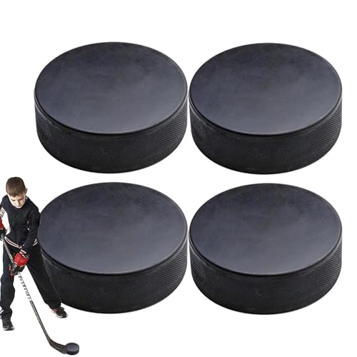 Lainiaoly Übungshockey-Pucks, Eishockey-Puck, 4 Stück, Standardgröße, Klassische Trainings-Pucks, 2,5 cm Dick, 7,6 cm Durchmesser, Für Roll- Und Teichhockey, Jugendliche Und Erwachsene Lainiaoly Übungshockey-Pucks, Eishockey-Puck, 4 Stück, Standardgröße, Klassische Trainings-Pucks, 2,5 cm Dick, 7,6 cm Durchmesser, Für Roll- Und Teichhockey, Jugendliche Und Erwachsene von Lainiaoly