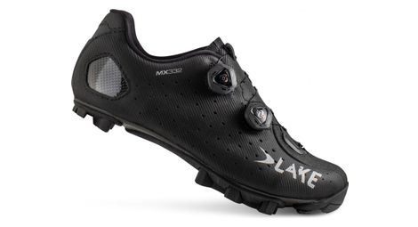 lake mx332 x strasenschuhe schwarz   silber von Lake