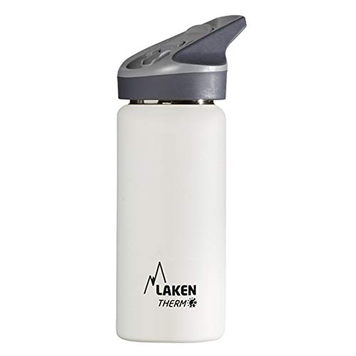 Laken Unisex – Erwachsene Thermoskanne-TJ5B Thermoskanne, Weiß, 18/8-0.5L Laken Unisex – Erwachsene Thermoskanne-TJ5B Thermoskanne, Weiß, 18/8-0.5L von Laken