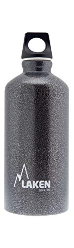 Laken Futura Alu Trinkflasche Schmale Öffnung Schraubdeckel mit Schlaufe 0,6L, Granitgrau Laken Futura Alu Trinkflasche Schmale Öffnung Schraubdeckel mit Schlaufe 0,6L, Granitgrau von Laken