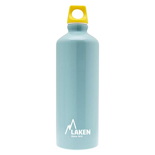 Laken Futura Alu Trinkflasche Schmale Öffnung Schraubdeckel mit Schlaufe 0,75L, Hellblau Laken Futura Alu Trinkflasche Schmale Öffnung Schraubdeckel mit Schlaufe 0,75L, Hellblau von Laken
