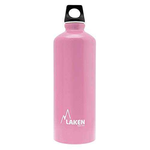 Laken Futura Alu Trinkflasche Schmale Öffnung Schraubdeckel mit Schlaufe 0,75L, Rosa Laken Futura Alu Trinkflasche Schmale Öffnung Schraubdeckel mit Schlaufe 0,75L, Rosa von Laken
