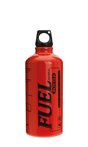 LAKEN Brennstoffflasche 0,6 Liter,Aluminium, rot von Laken