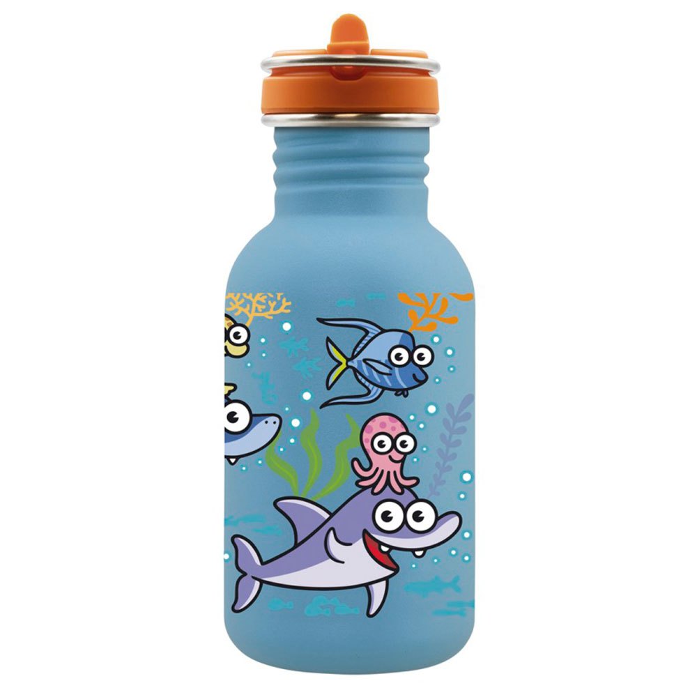 Laken Sea Friends 500 Ml Bottle Blau Laken Sea Friends 500 Ml Bottle Blau von Laken