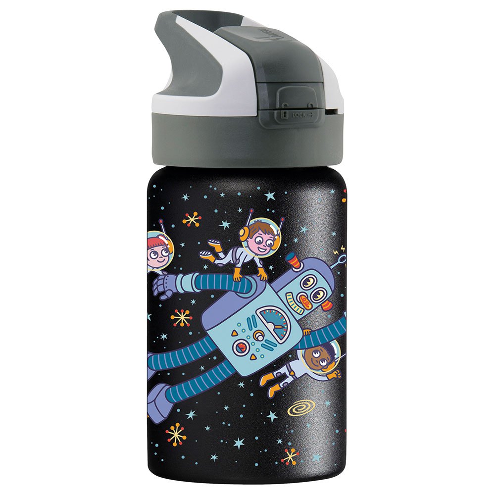 Laken Space Robot 350 Ml Bottle Schwarz Laken Space Robot 350 Ml Bottle Schwarz von Laken