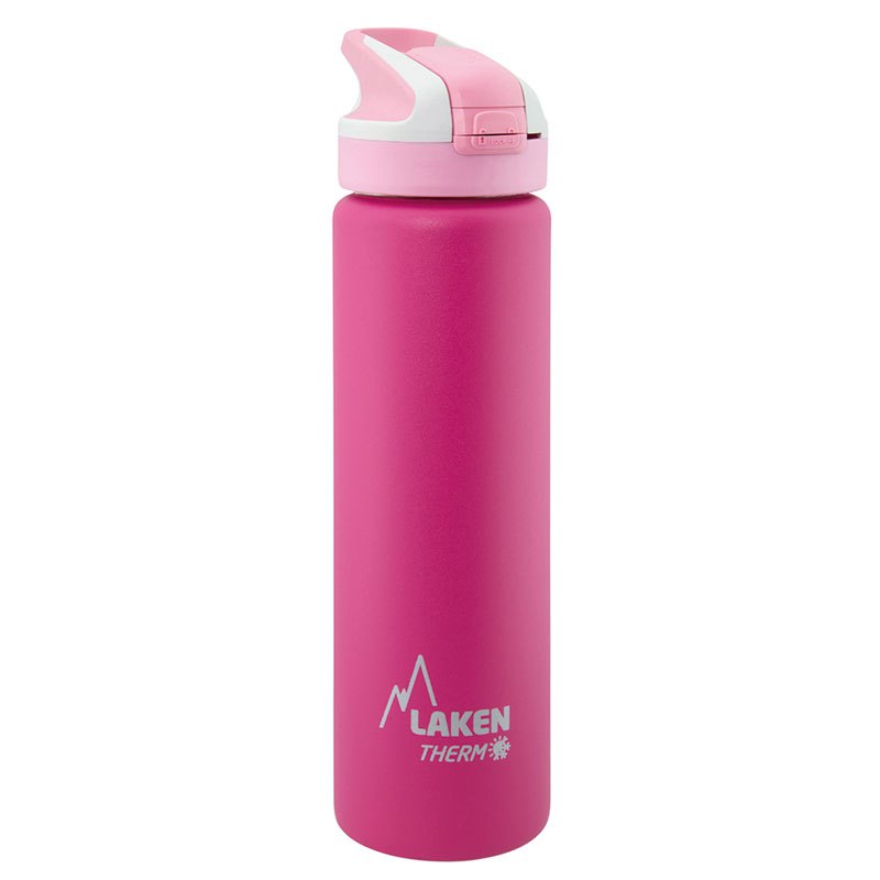 Laken Summit Stainless Steel Thermo Bottle 750ml Rosa von Laken