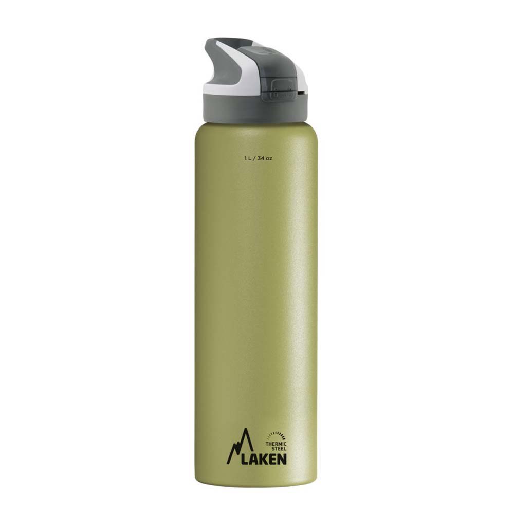 Laken Summit Thermal Bottle 1l Grün von Laken