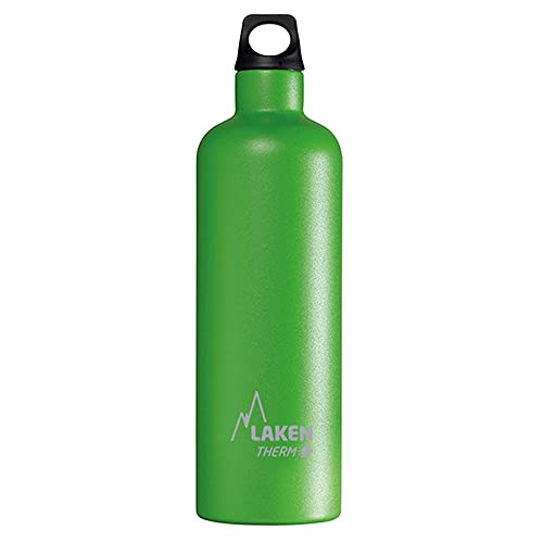 Laken Unisex – Erwachsene Futura Thermo 0,75 Liter, BPA frei, wiederverwendbar, recyelbar (schmale Öffnung) Lakenflasche 0,75 l, Grün, 0.75 Laken Unisex – Erwachsene Futura Thermo 0,75 Liter, BPA frei, wiederverwendbar, recyelbar (schmale Öffnung) Lakenflasche 0,75 l, Grün, 0.75 von Laken