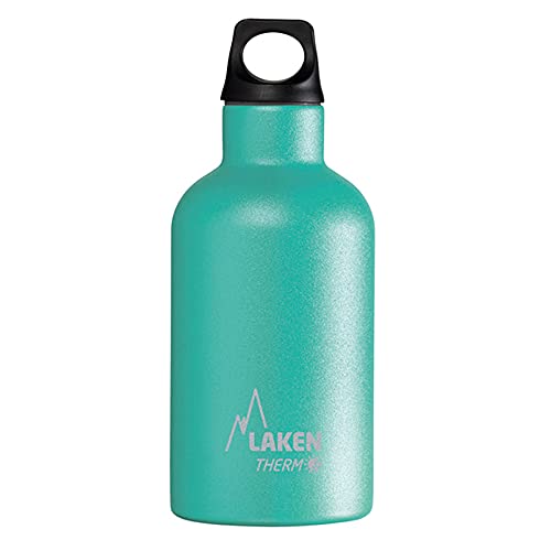 Laken Thermo Futura Thermosflasche Isolierflasche Edelstahl Trinkflasche Schmale Öffnung - 350ml, Türkis-Grün Laken Thermo Futura Thermosflasche Isolierflasche Edelstahl Trinkflasche Schmale Öffnung - 350ml, Türkis-Grün von Laken