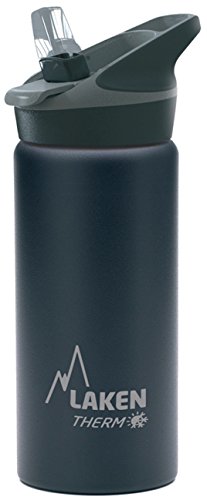 Laken Unisex – Erwachsene Thermoskanne-TJ5N Thermoskanne, Schwarz, 18/8-0.5L Laken Unisex – Erwachsene Thermoskanne-TJ5N Thermoskanne, Schwarz, 18/8-0.5L von Laken