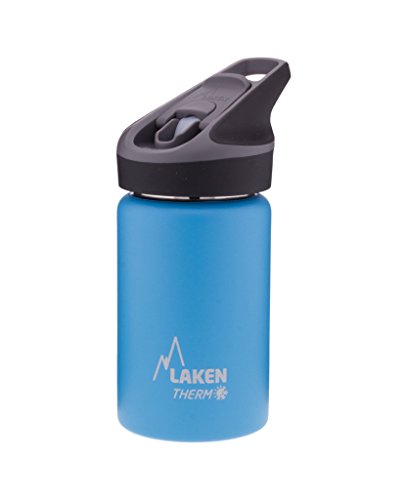 Laken Unisex – Erwachsene Thermoskanne-TJ3AC Thermoskanne, Hellblau, 18/8-0.35L von Laken