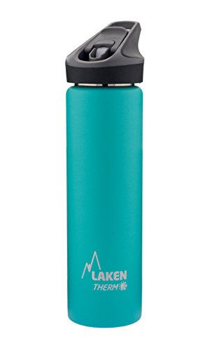 Laken Unisex – Erwachsene Thermoskanne-TJ7VT Thermoskanne, Türkis, 18/8-0.75L von Laken