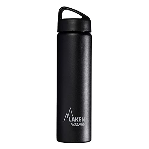 Laken Thermo Flasche Classico Weit, Black, 0.75 Liter, TA7N Laken Thermo Flasche Classico Weit, Black, 0.75 Liter, TA7N von Laken
